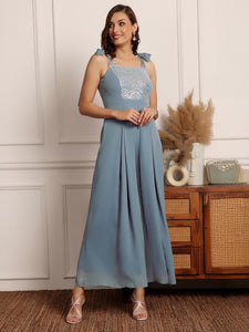Women Embellished Indo Western Culotte Jumpsuit VitansEthnics