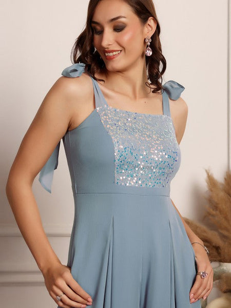 Women Embellished Indo Western Culotte Jumpsuit VitansEthnics